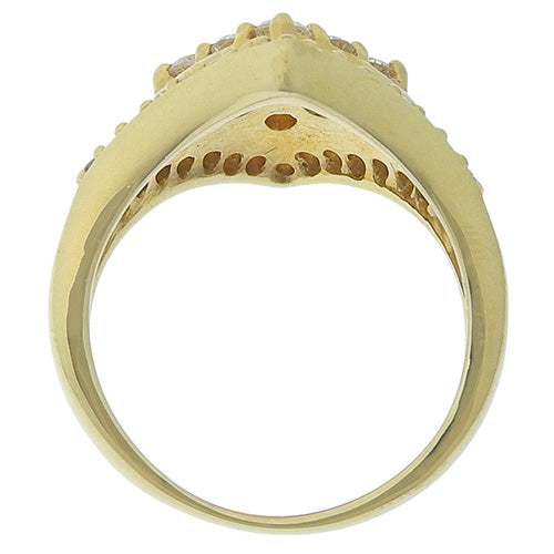 Diamond Ring D1.00 K18 Yellow Gold YG