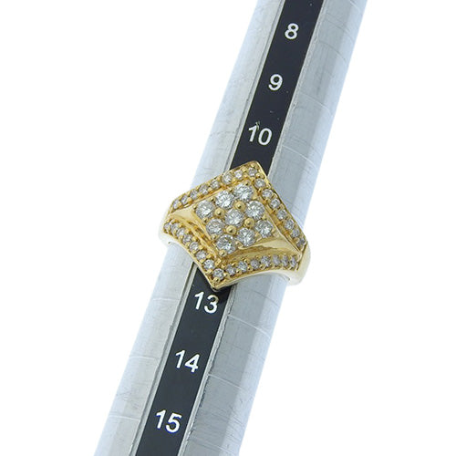 Diamond Ring D1.00 K18 Yellow Gold YG