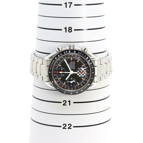 【保証書付】 3529.5 スピードマスター レーシング ミハエル・シューマッハ SS 自動巻き ブラック