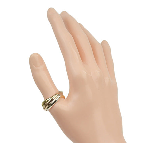 les must de Cartier トリニティ リング イエローゴールド K18YG ピンクゴールド K18PG K18 ホワイトゴールド WG アクセサリー ジュエリー 3連 三連