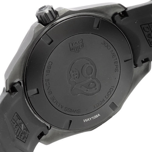 【保証書付】アクアレーサー WAY108A.FT6141 チタン クオーツ ホワイト ブラック