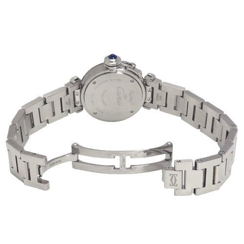 【保証書付】ミス パシャ W3140007 ステンレススチール SS クオーツ 2010年7月購入 シルバー シルバー