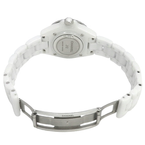 【2023年保証書付】 H5698 J12 CE ホワイトセラミック クオーツ ホワイト