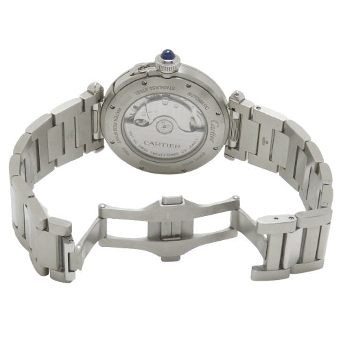 WSPA009 Pasha de Cartier Stainless Steel Automatic Silver Watch with 2023 Warranty