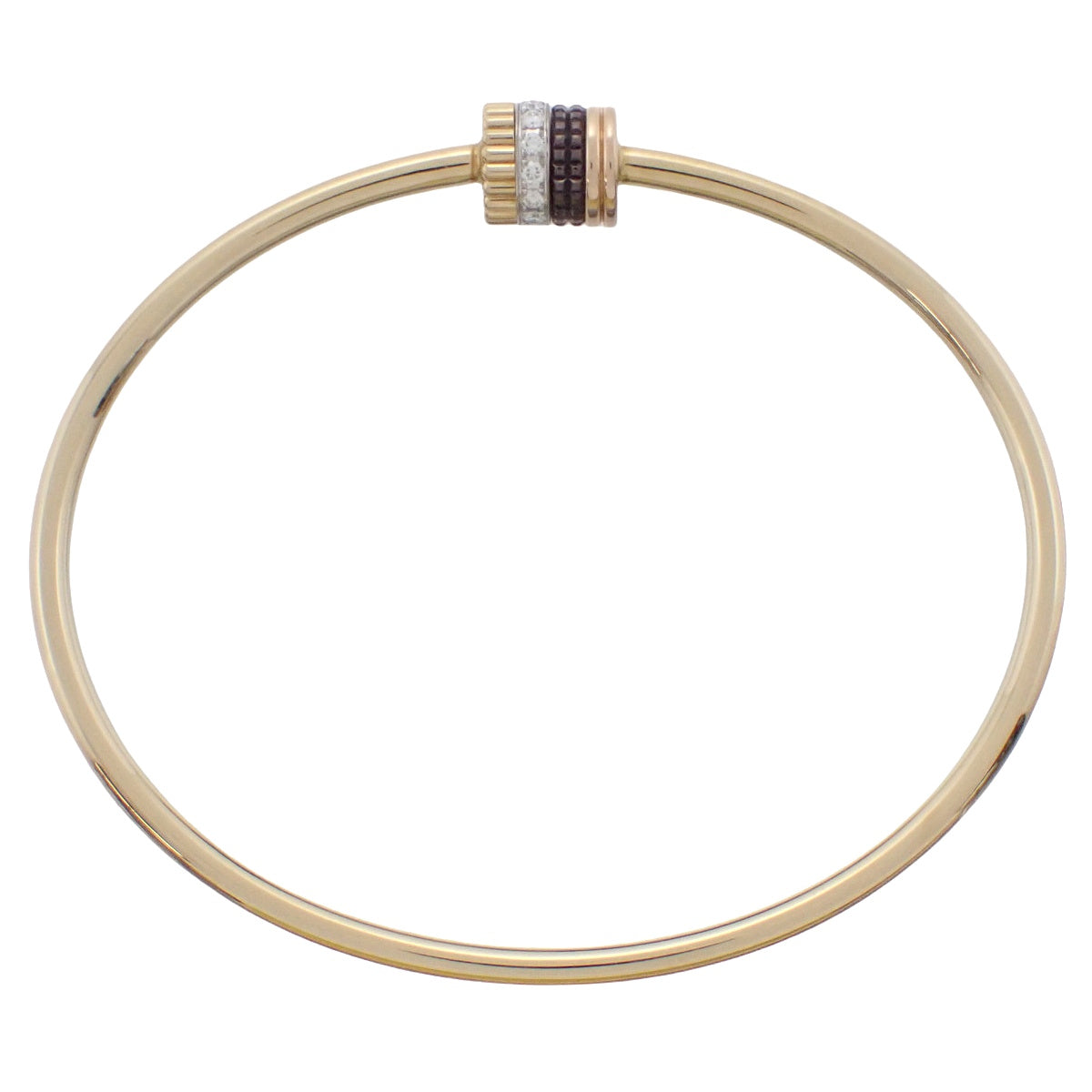 Quatre Classic Motif 手镯 钻石 K18 黄金 YG K18 粉红金 PG K18 白金 WG