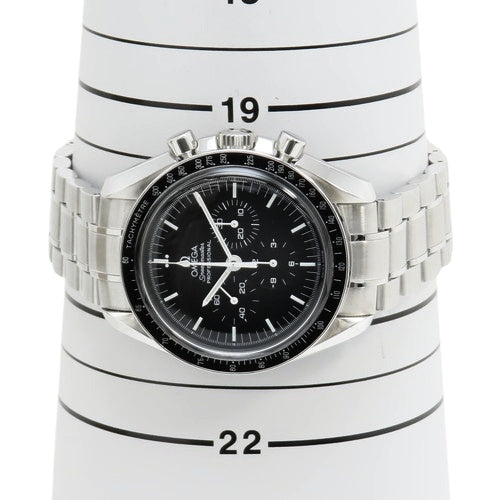 3571.50 Speedmaster Professional Stainless Steel SS Hand-Wound Black Galaxy Express 999 Model