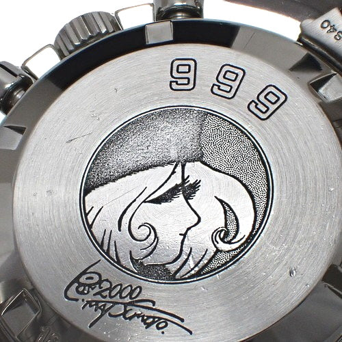 3571.50 Speedmaster Professional Stainless Steel SS Hand-Wound Black Galaxy Express 999 Model
