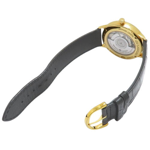 LC6037-PG101-330-1 Le Classic K18 Yellow Gold/Alligator Automatic Grey