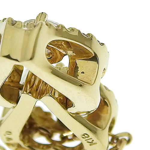 钻石心形项链 钻石 D0.44 K18 黄金 YG