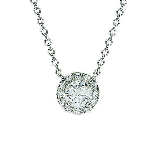 Soleste Necklace Diamond Pt950 Platinum