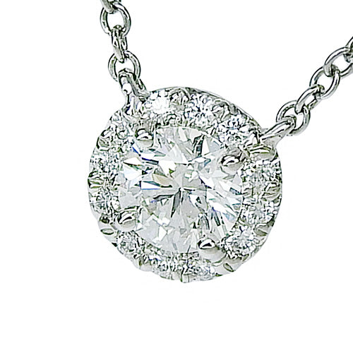 Soleste Necklace Diamond Pt950 Platinum