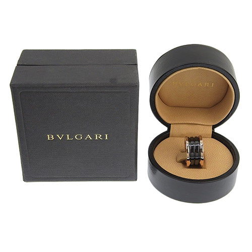 B-zero1 Ring, 18K Pink Gold, PG, Ceramic