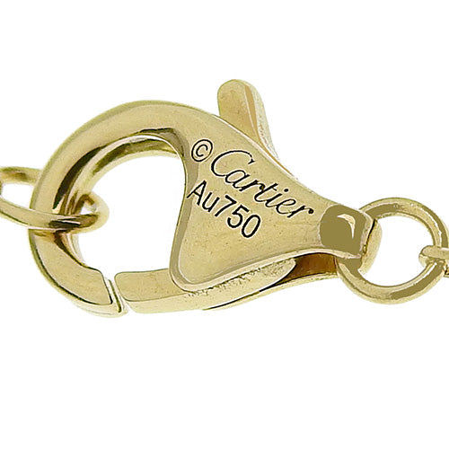 护身符手链 珍珠母/钻石 18K 黄金 YG 1PD