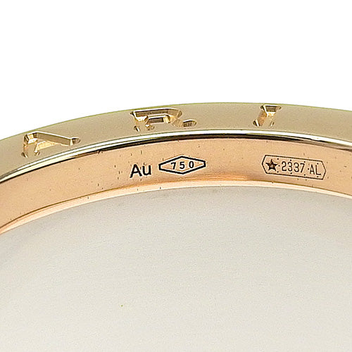 B-zero1 18K 玫瑰金和 PG 白色陶瓷戒指