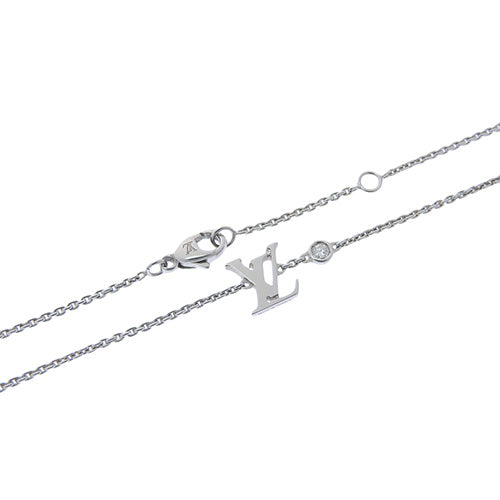 Idylle Blossom LV 钻石吊坠(18K 白金和 WG)