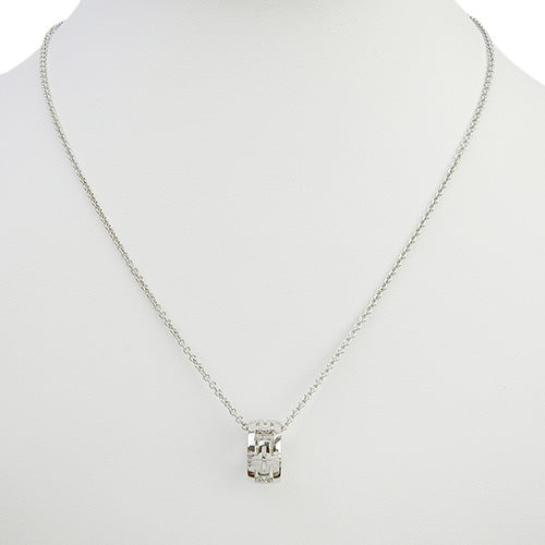 Parentesi Necklace K18 White Gold WG Accessories Jewelry Pendant