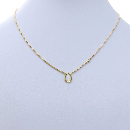 Serpent Bohème 吊坠,超小号,白色珍珠贝母和钻石,18K 黄金