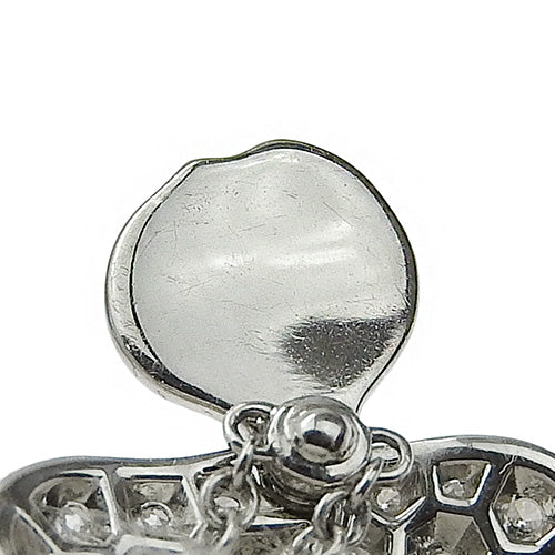 ペーパーフラワー ダイヤモンド ブレスレット ダイヤモンド Pt950プラチナ アクセサリー ジュエリー 花モチーフ シルバー銀