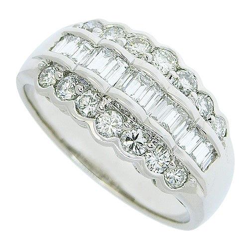 钻石戒指 D1.38 Pt900 铂金