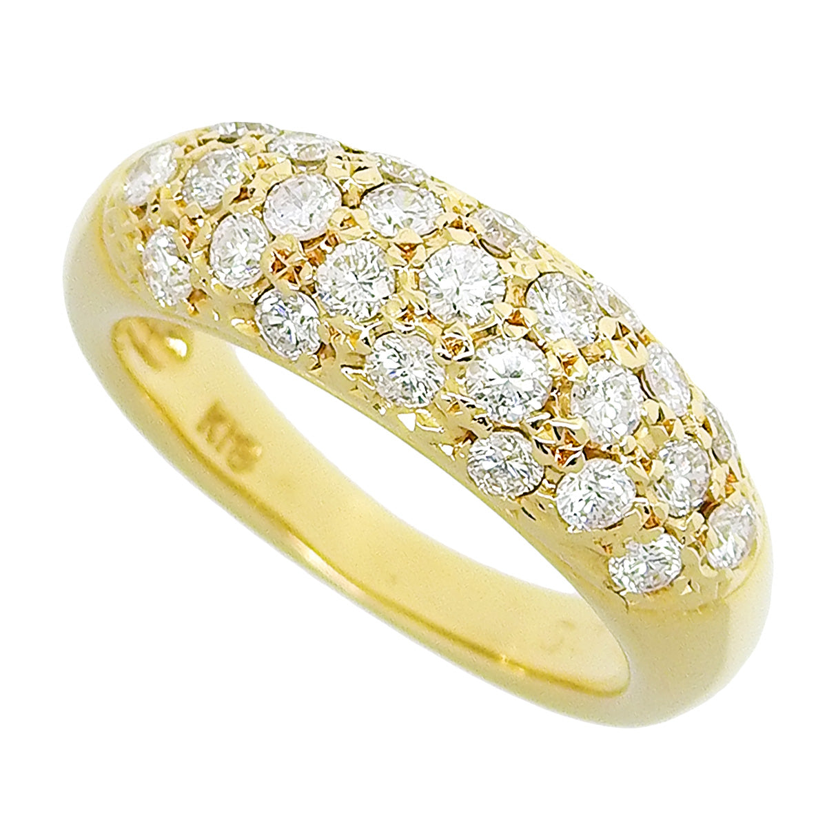 Diamond Ring D0.50 K18 Yellow Gold YG