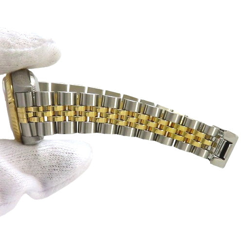 69173G Datejust YG/SS Stainless Steel, T series, Automatic, Blue dial, Diamond indexes