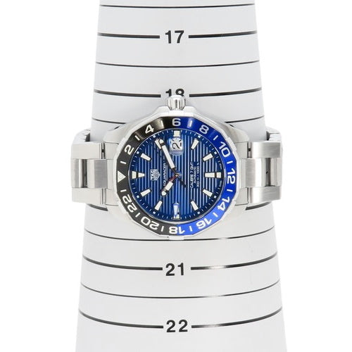 WAY201T Aquaracer Caliber 7 GMT SS Automatic Blue