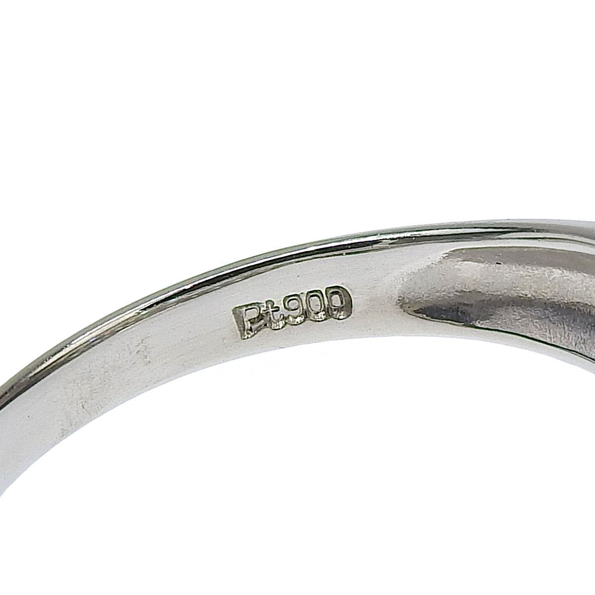 ハーフパヴェ ダイヤモンド リング D1.00 Pt900プラチナ