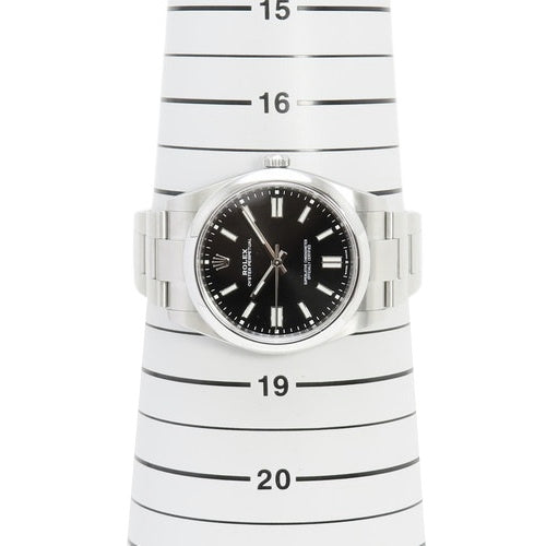 124300 蚝式恒动型 不锈钢 随机编号 自动上链 黑色