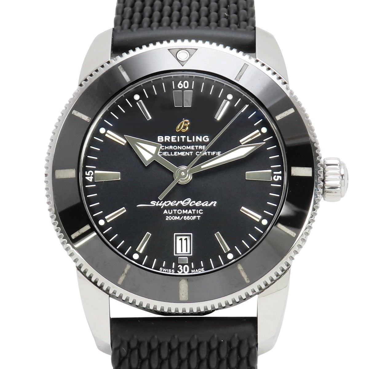 AB2020 Superocean Heritage Stainless Steel/Rubber Automatic Black