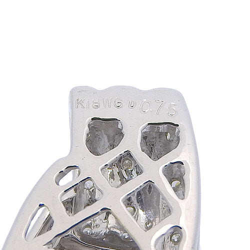 Diamond necklace D0.75 K18 white gold WG