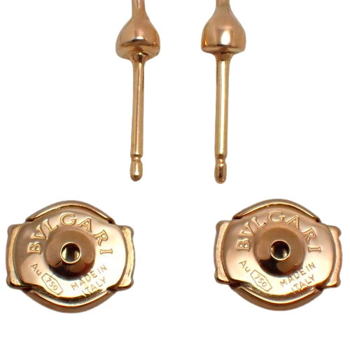 B-zero1 耳环,18K 玫瑰金和 PG 白色陶瓷材质