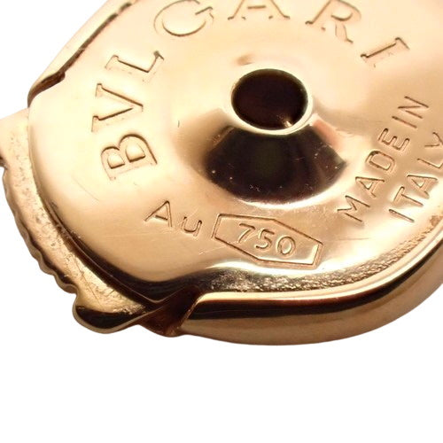 B-zero1 耳环,18K 玫瑰金和 PG 白色陶瓷材质