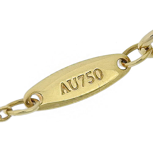 18K 黄金按码单颗钻石吊坠