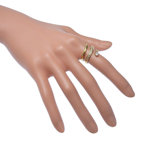 钻石戒指 D0.25,0.13 18K黄金 K18YG 饰品 珠宝