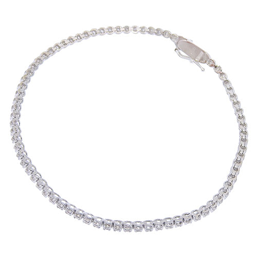 Diamond Bracelet D1.00 K18 White Gold WG