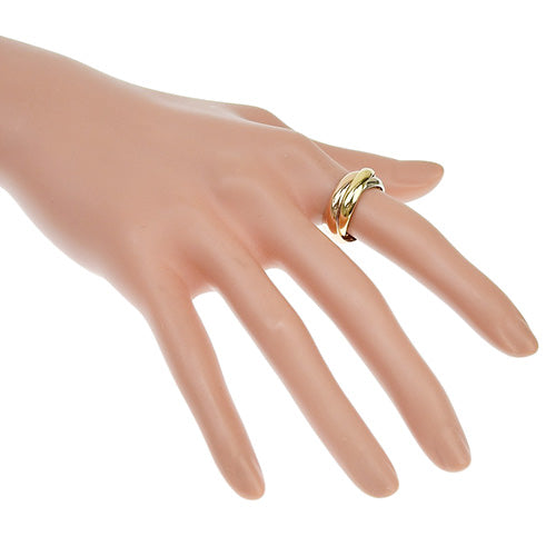 Trinity 戒指 MM K18 黄金 YG K18 粉红金 PG K18 白金 WG