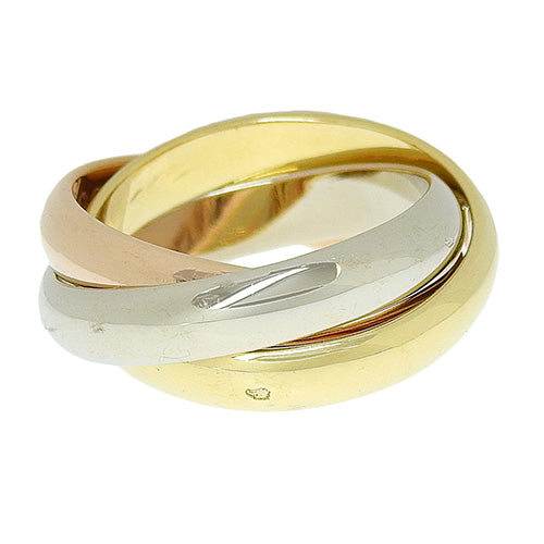 トリニティ リング MM K18 イエローゴールド YG K18 ピンクゴールド PG K18 ホワイトゴールド WG