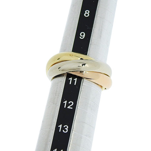 Trinity 戒指 MM K18 黄金 YG K18 粉红金 PG K18 白金 WG