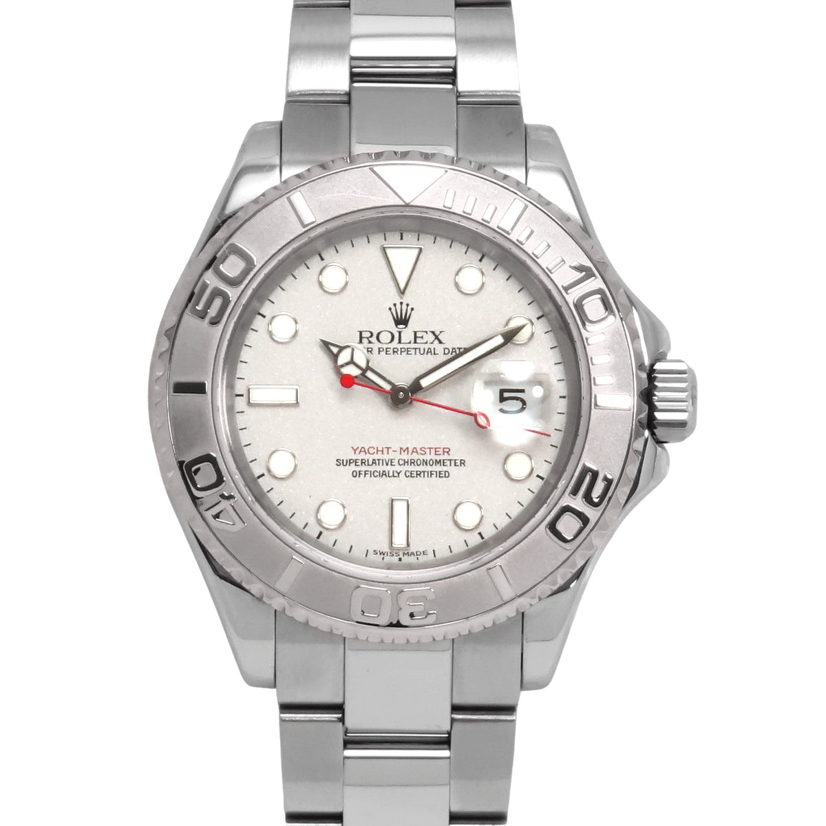 16622 ヨットマスター PT×SS F番 自動巻き シルバー