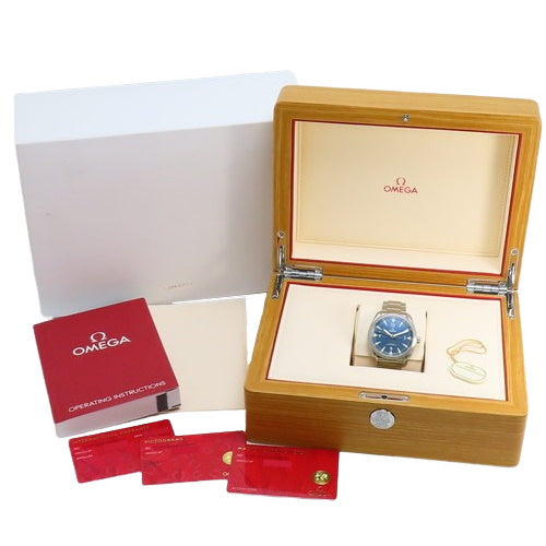 220.10.40.20.03.001 海马系列 铁路大师 不锈钢 自动上链 蓝色