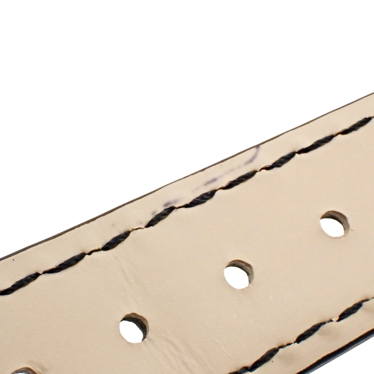 【保証書付】 5022J-013 カラトラバ YG/革 手巻き ホワイト