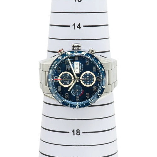 CV2A1V.BA0738 卡莱拉计时码表 Calibre 16 不锈钢 自动上链 蓝色