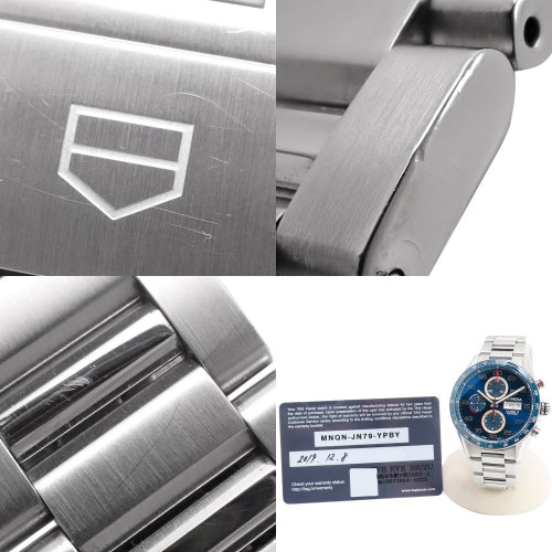 CV2A1V.BA0738 カレラ クロノグラフ キャリバー16 SS 自動巻き ブルー