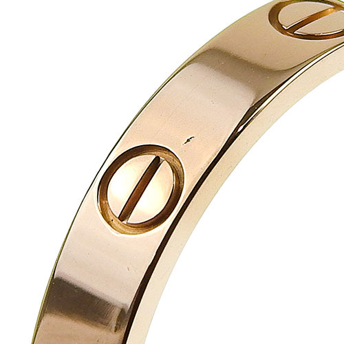 LOVE リング ミニモデル K18 ピンクゴールド PG