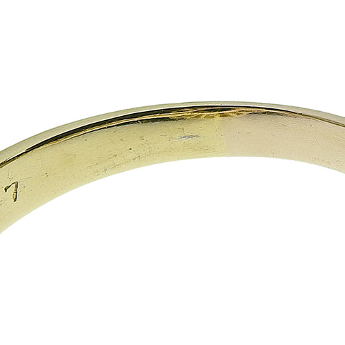 祖母绿和钻石戒指 E1.32/D0.67 K18 黄金 YG