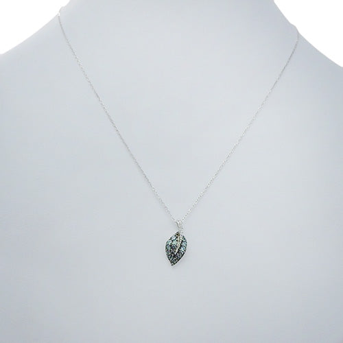 Alexandrite Necklace AL0.40/D0.05 K18 White Gold WG