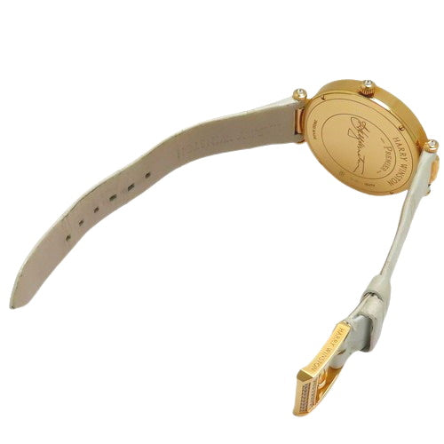 PRNQMP36RR001 Premiere Moon Phase PG/Alligator Quartz White Diamond Bezel