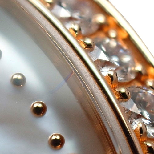 PRNQMP36RR001 Premiere Moon Phase PG/Alligator Quartz White Diamond Bezel