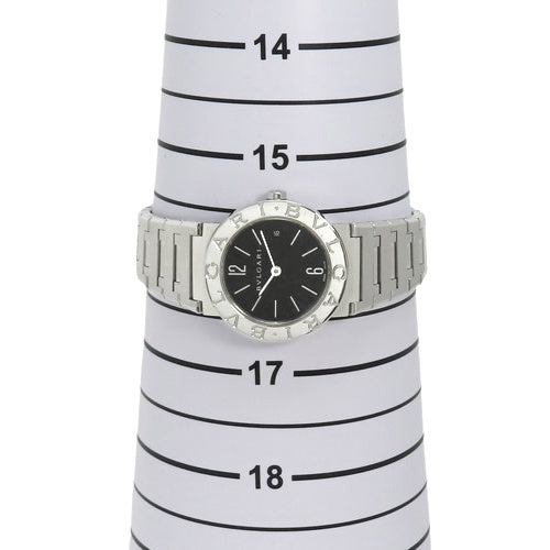 Bvlgari Bvlgari BB26SS Stainless Steel SS Quartz Black Silver