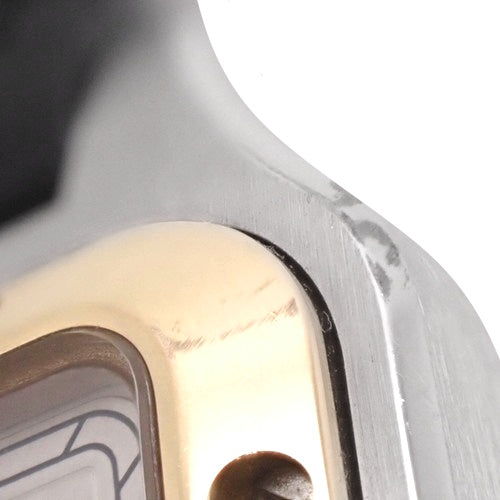 W2SA0011 桑托斯-杜蒙LM PG/SS/皮革 石英 银色